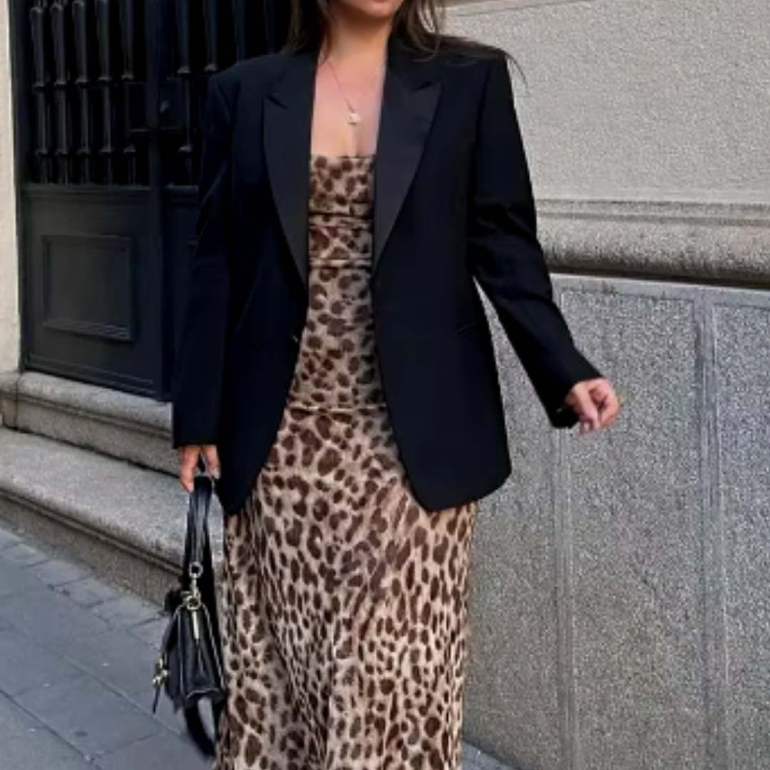 Vestido Leopard