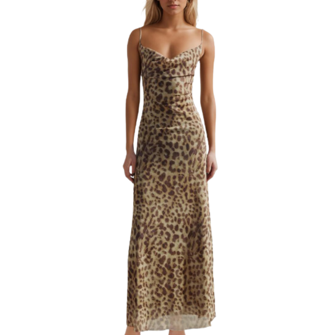 Vestido Leopard