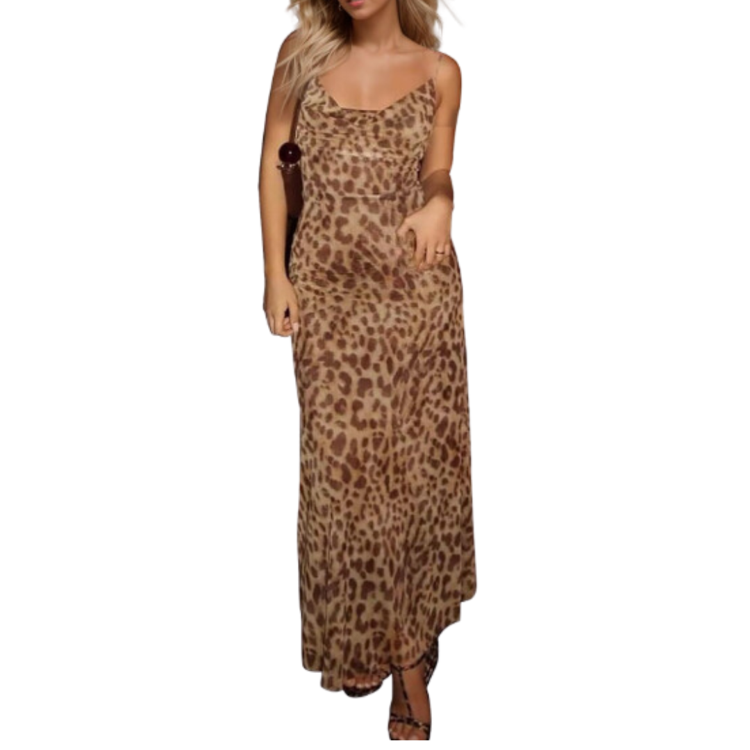 Vestido Leopard