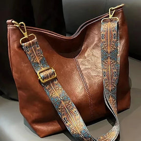 Bolsa de ombro de Couro Genuíno