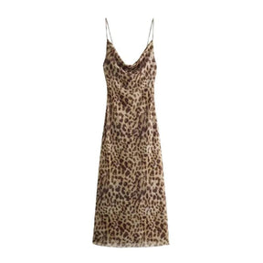 Vestido Leopard