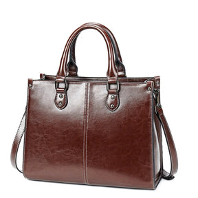 Bolsa de Couro Genuíno Real Cowhide